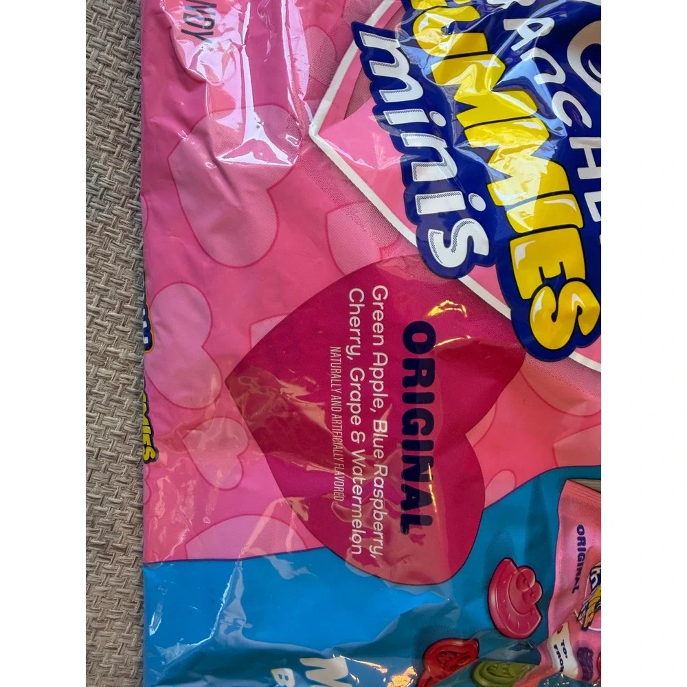 Jolly‎ Rancher Gummies Minis 24 Packs 10.08 oz Original Fruit Flavors Valentine
